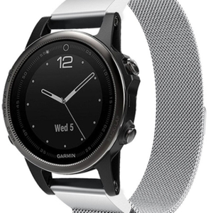 Garmin Approach S70 - 42mm Milanese Strap (Silver)