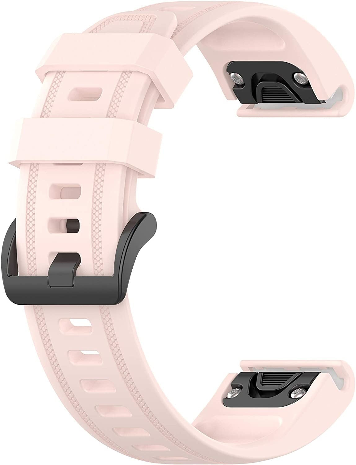 Bracelet silicone Garmin Approach S70 - 42mm (rose clair)