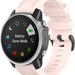 Bracelet silicone Garmin Instinct E - 40mm (rose clair)