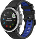 Garmin Fenix 5s/6s Sport Strap (Black/Blue)