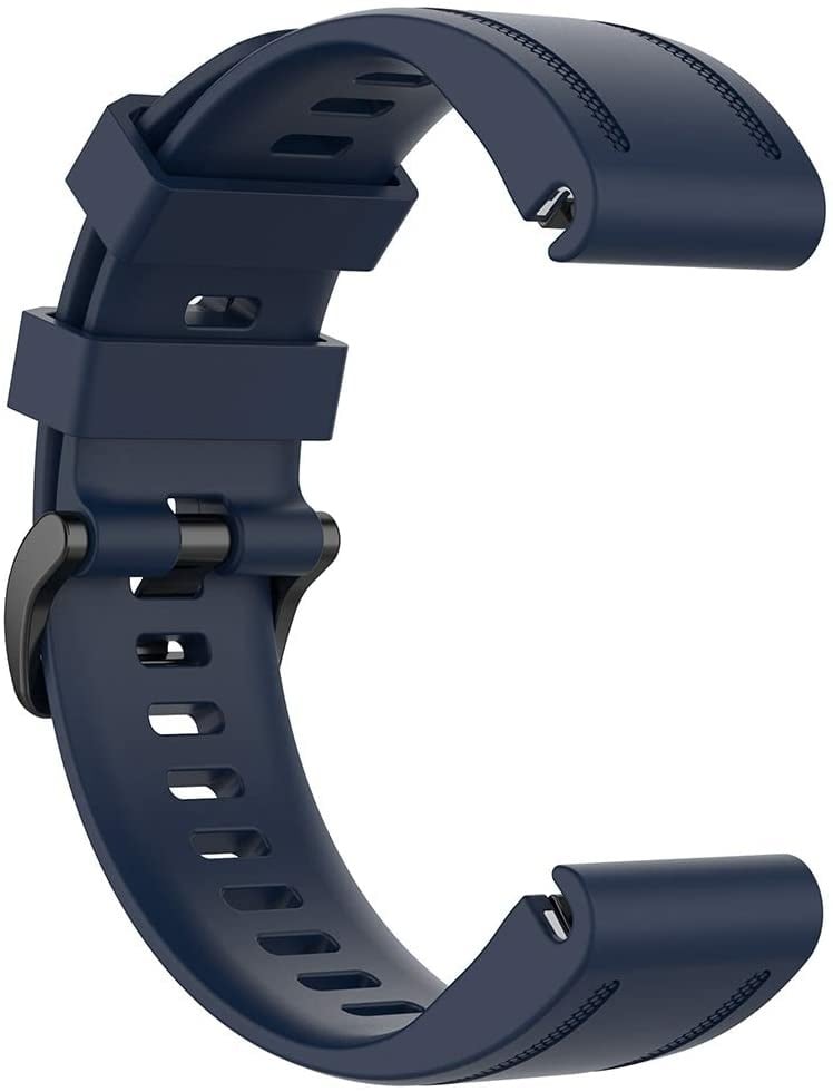 Bracelet silicone Garmin Descent Mk3(i) - 43mm (bleu foncé)