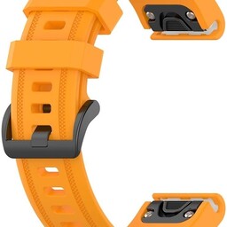 Bracelet silicone Garmin Instinct E - 40mm (orange)