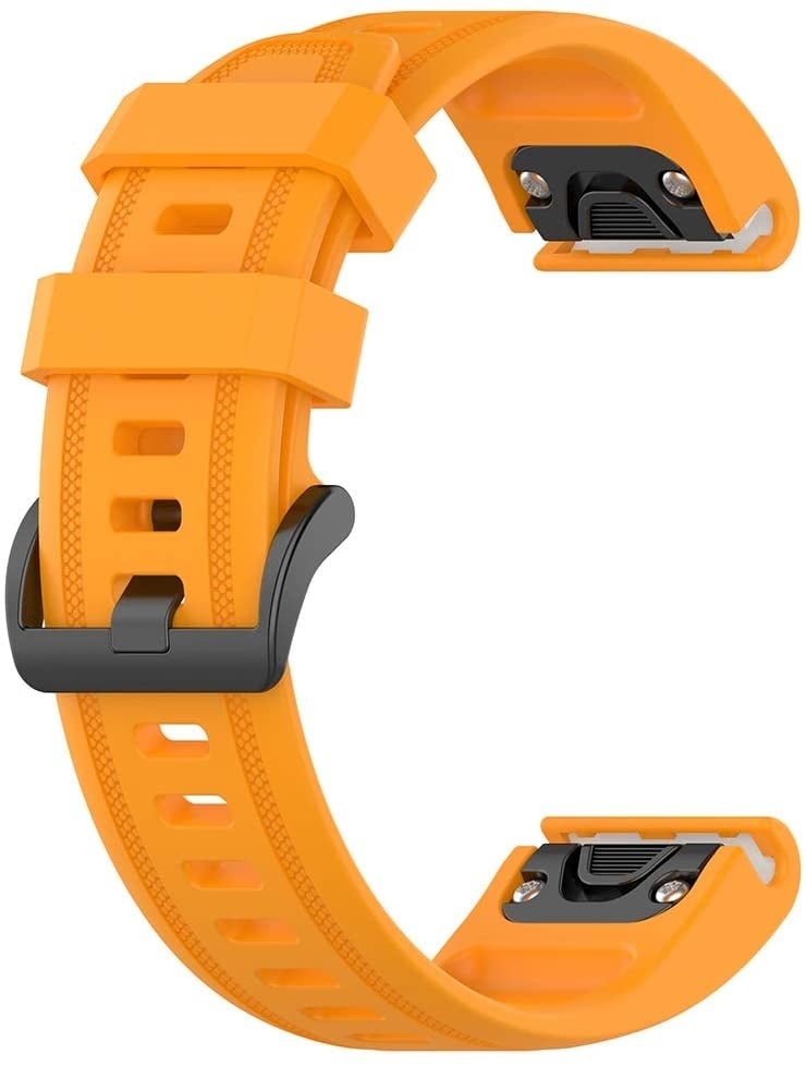 Bracelet silicone Garmin Descent Mk3(i) - 43mm (orange)