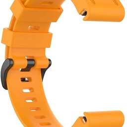 Bracelet silicone Garmin Instinct E - 40mm (orange)
