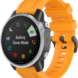 Bracelet silicone Garmin Instinct E - 40mm (orange)