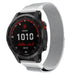 Bracelet Milanais Garmin Fenix 7 (argent)