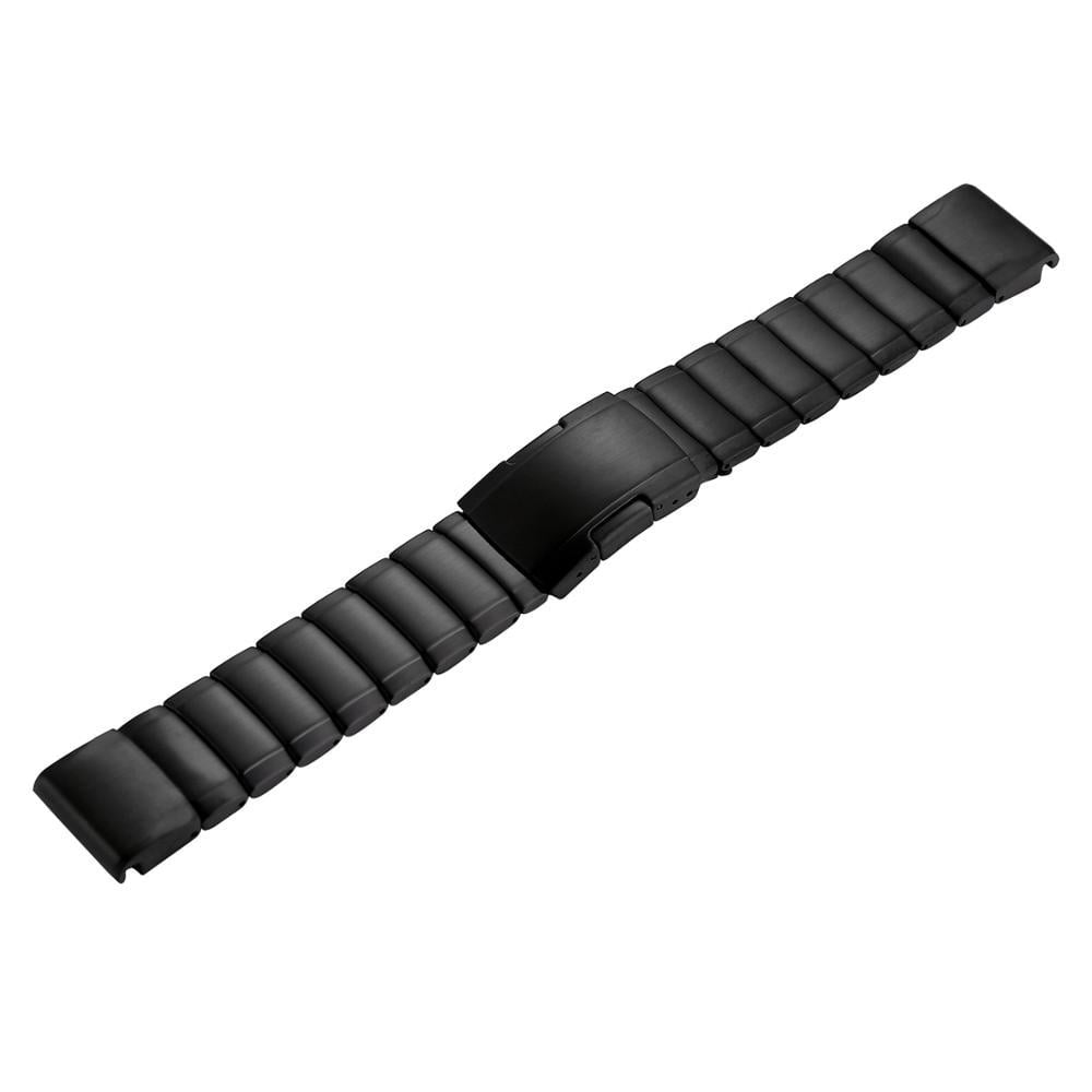 Bracelet acier Garmin Approach S62 (noir)