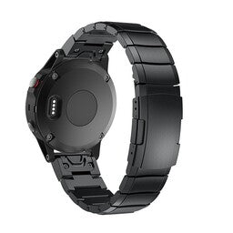 Bracelet métal Garmin Instinct E - 45mm (noir)