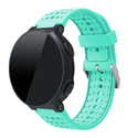 Lot De 6 Boucles En Silicone Noir Pour Bracelet Garmin 22 Mm - Rechange Pour Forerunner 235, 735XT, Etc. - 4