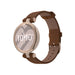 Bracelet cuir Garmin Lily (marron)