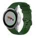 Bracelet silicone Garmin Vivoactive 4s - 40mm - vert armée