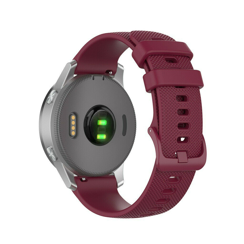 Bracelet silicone Fossil Gen 4 Venture HR (rouge foncé)