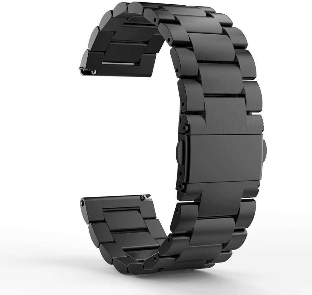 Bracelet acier Fossil Gen 4 Venture HR (noir)