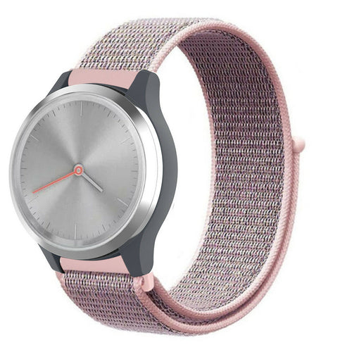 garmin-vivomove-3s-nylon-armband-rosa