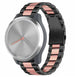 Bracelet acier Garmin Vivomove 3s - 39mm - noir/rose