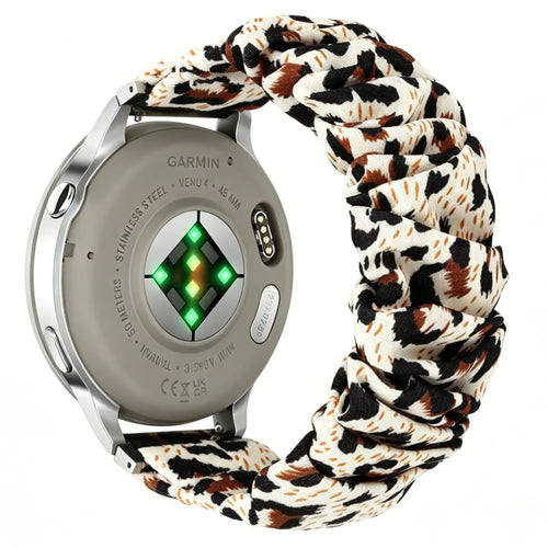 Garmin Vivoactive 3 Scrunchie Strap (Leopard)