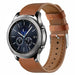 Bracelet cuir Samsung Gear S3 (serré marron)