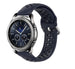 Bracelet silicone avec trous Samsung Gear S3 (bleu foncé)