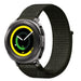 Bracelet nylon Samsung Gear Sport (vert foncé)
