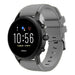 Bracelet silicone Fossil Gen 4 Explorist HR (gris)