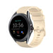 Bracelet silicone de luxe Fossil Gen 5e 44mm (beige)