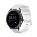 Bracelet silicone de luxe Fossil Gen 5e 44mm (blanc)