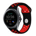 Fossil Gen 5e 44mm Sport Strap (Black/Red)
