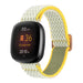 Bracelet nylon tissé Fitbit Sense (sunshine)