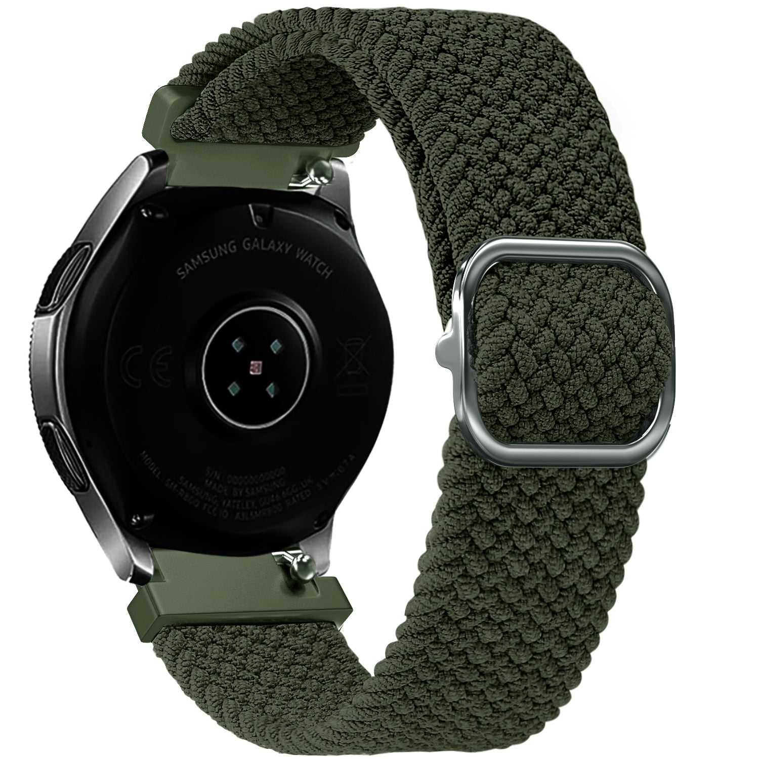 Bracelet tressé réglable Amazfit Bip U (Pro) (vert)