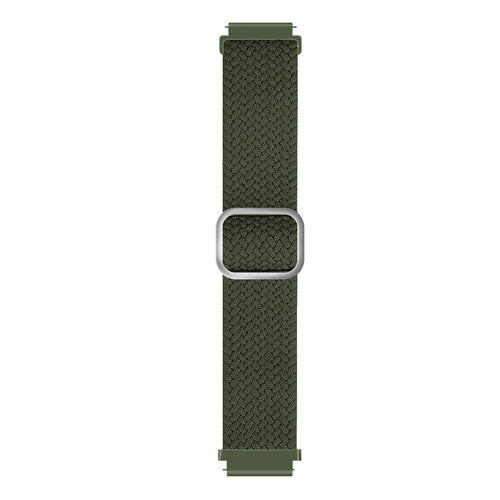 Bracelet tressé réglable Amazfit Bip U (Pro) (vert)
