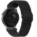 Watch Strap Woven Nylon 20mm - Quick Release (Black)