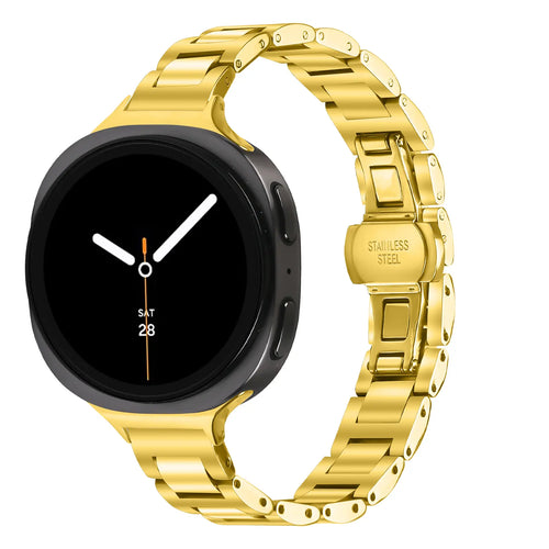 Bracelet acier fin Samsung Galaxy Watch 8 - 40mm (or)