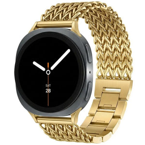 Samsung Galaxy Watch 9 - 44mm Metal Mesh Strap (Gold)