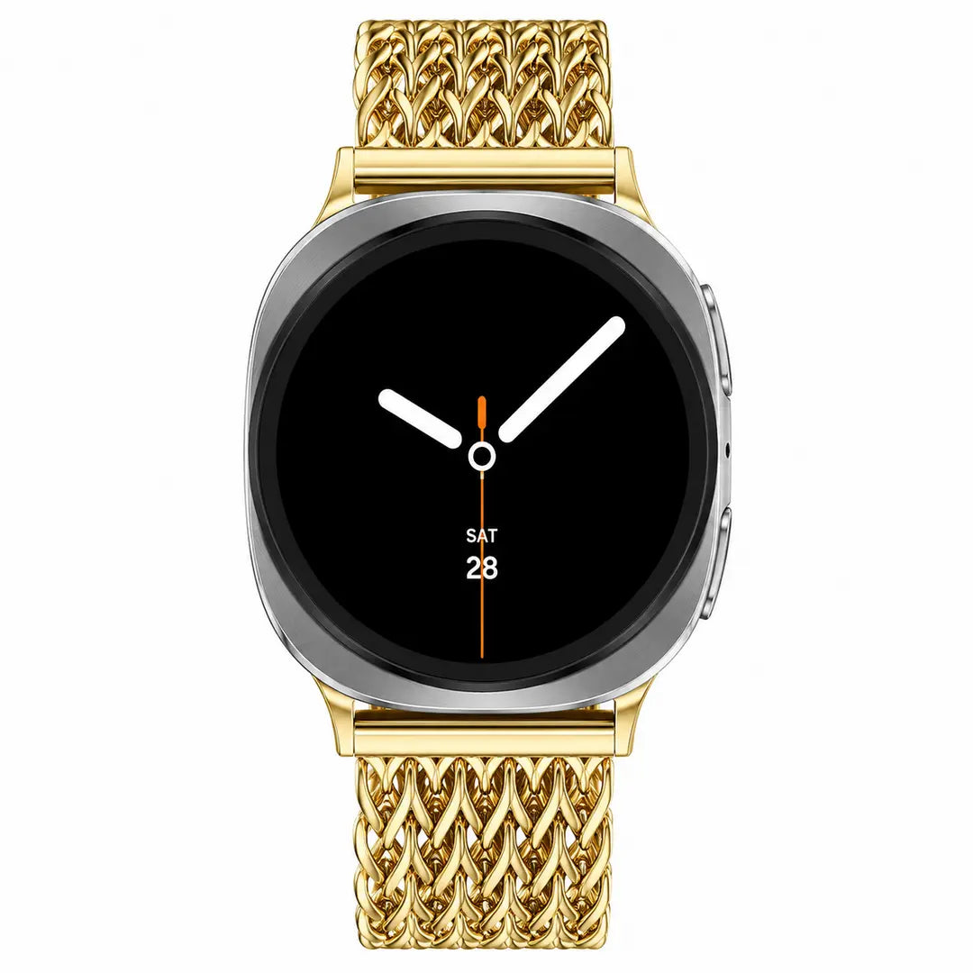 Samsung Galaxy Watch 8 - 40mm Metal Mesh Strap (Gold)