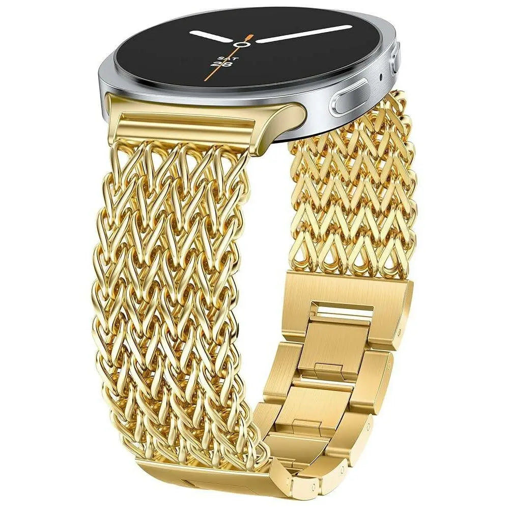Samsung Galaxy Watch 9 - 40mm Metal Mesh Strap (Gold)