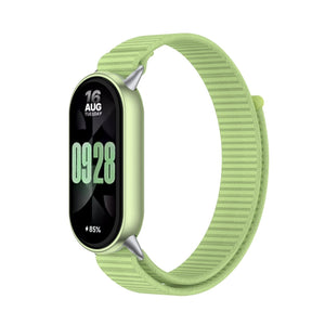 Bracelet nylon moderne Xiaomi Smart Band 10 (vert)