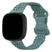 Bracelet silicone avec motif Fitbit Sense 2 (verde)