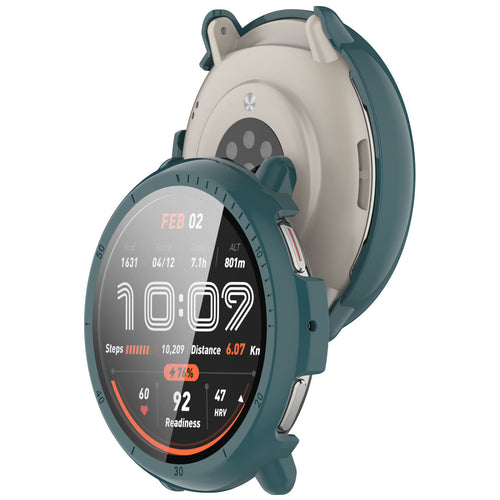 Coque rigide avec verre Amazfit Active 2 (vert)