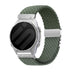 Bracelet tressé boucle en P Garmin Instinct (vert avec argent)
