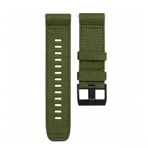Bracelet nylon à boucle Garmin Venu X1 (vert)