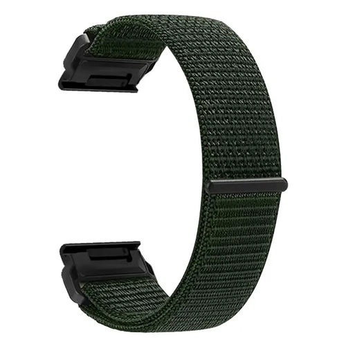 Bracelet nylon premium Garmin Instinct (vert)