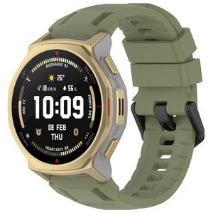 Bracelet silicone Amazfit T-Rex 3 Pro - 44mm (vert)