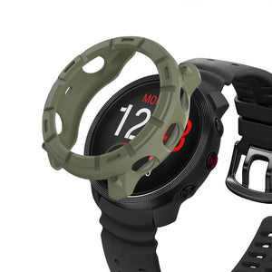 Coque TPU robuste Polar Vantage M3 (vert armée)