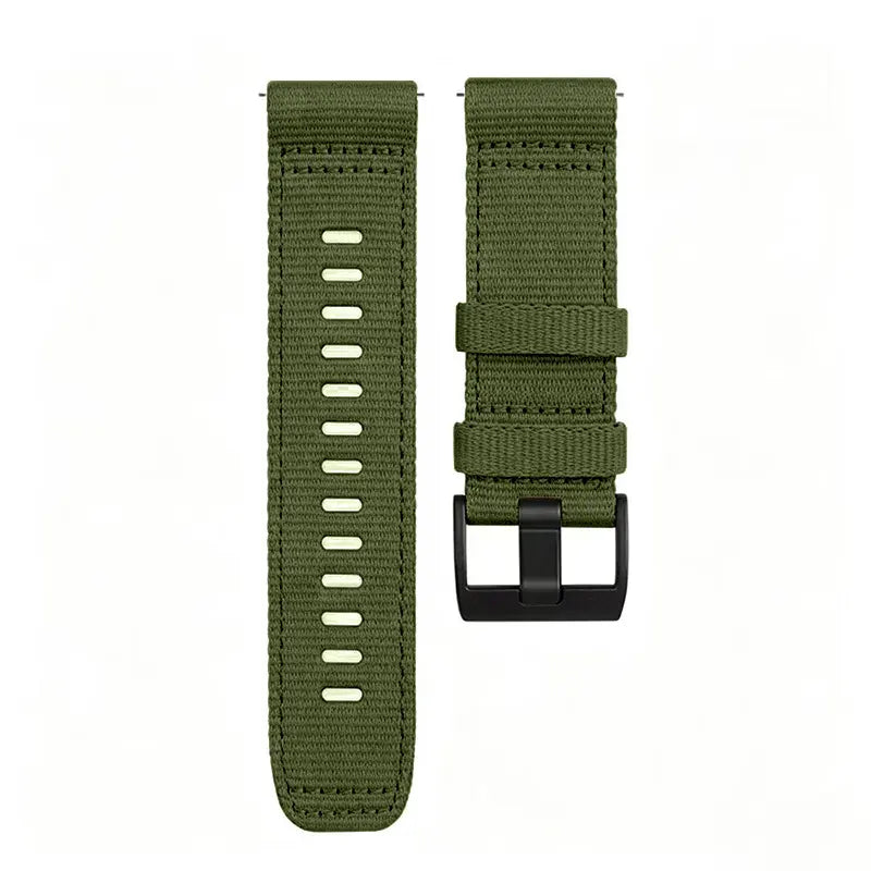 Bracelet nylon à boucle Coros Nomad (vert)