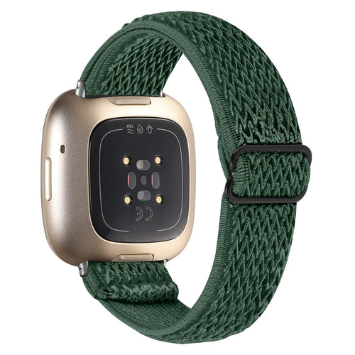 Fitbit Sense Elastic Strap (Green)