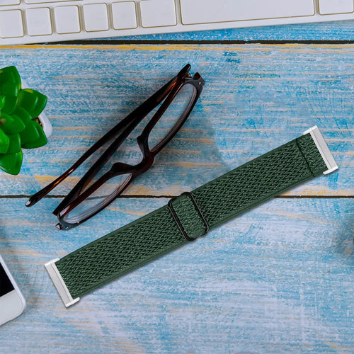 Fitbit Versa 3 Elastic Strap (Green)