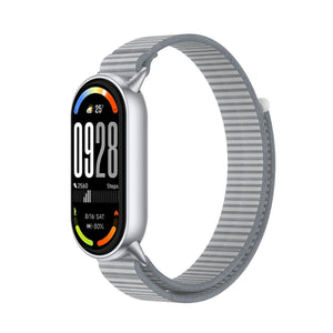 Bracelet nylon moderne Xiaomi Smart Band 10 (gris)