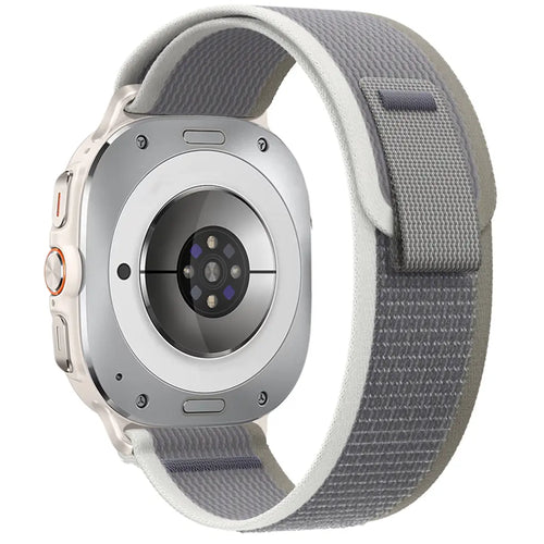 Bracelet nylon trail Samsung Galaxy Watch Ultra (gris)