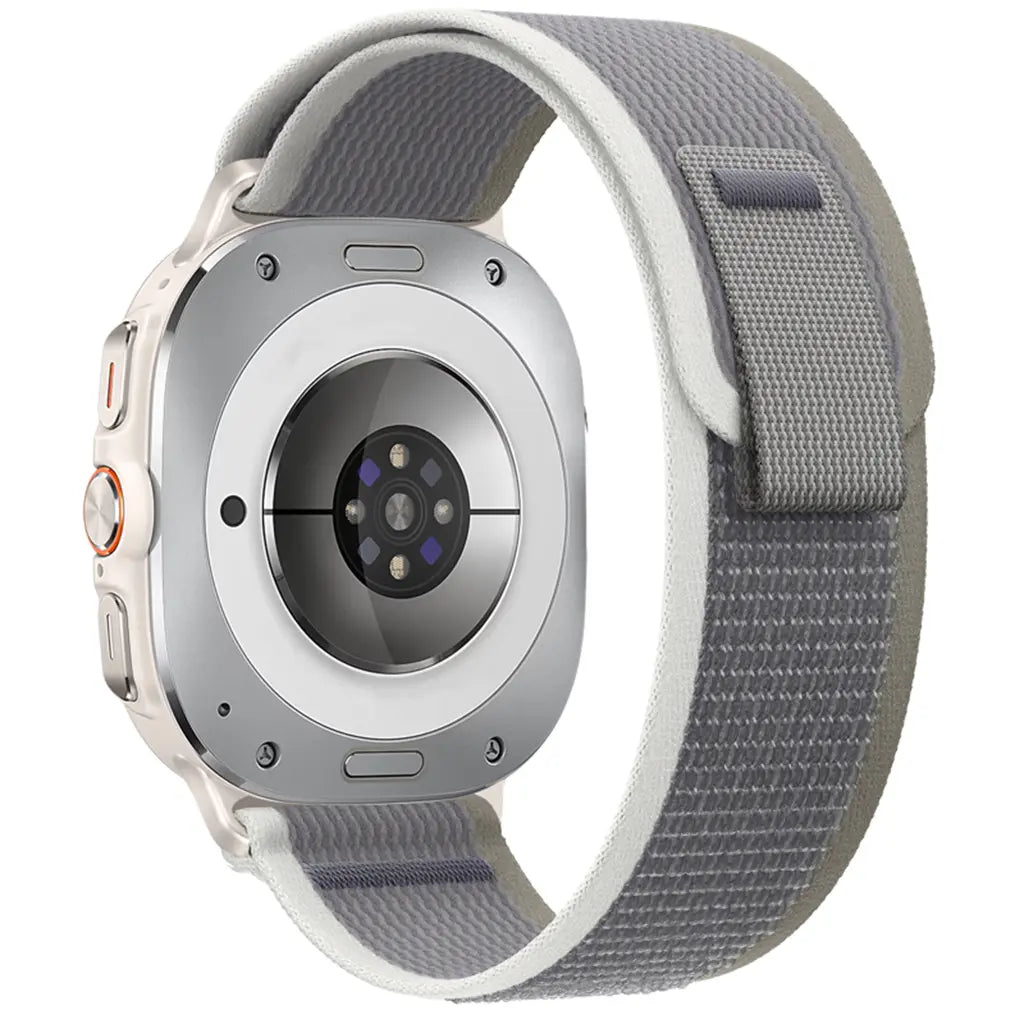Bracelet nylon trail Samsung Galaxy Watch Ultra (gris)