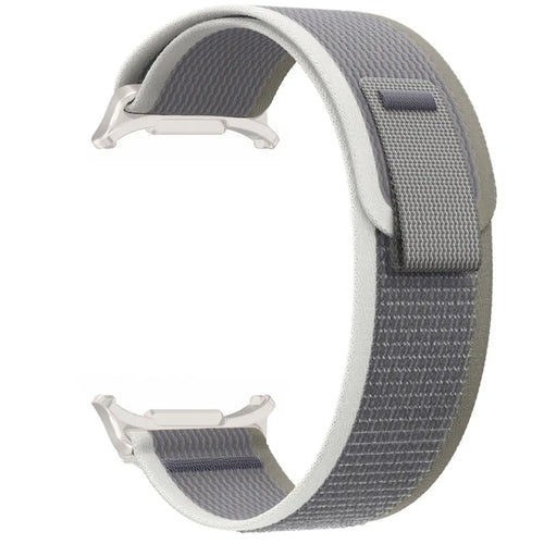 Bracelet nylon trail Samsung Galaxy Watch Ultra (gris)